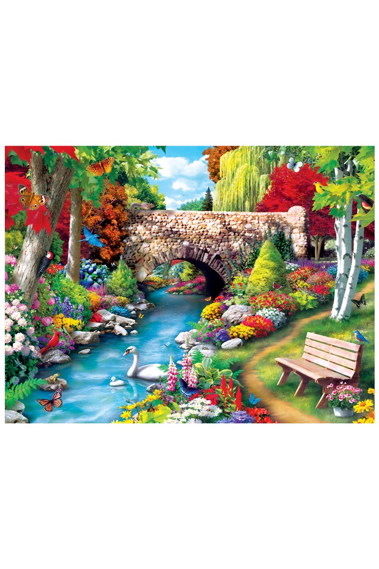 Willow Whispers 300 Piece Jigsaw Puzzle, Alternate, color, Multicolor