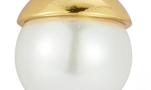 Chloe & Madison Chloe And Madison Faux Pearl Pendant Necklace In Gold