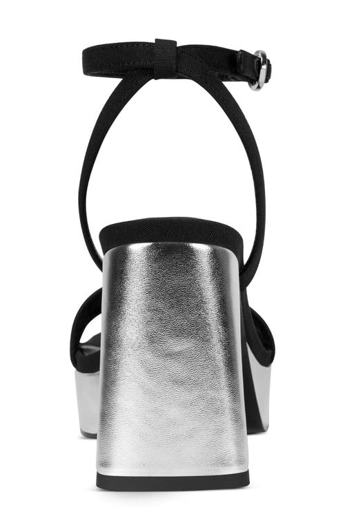 Karl Lagerfeld Paris Haden Ankle Strap Sandal In Black