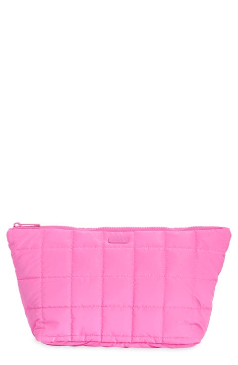 Vanity Quilted Cosmetic Bag