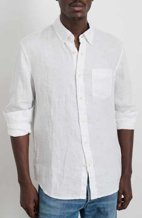 Mill Linen Button-Down Shirt