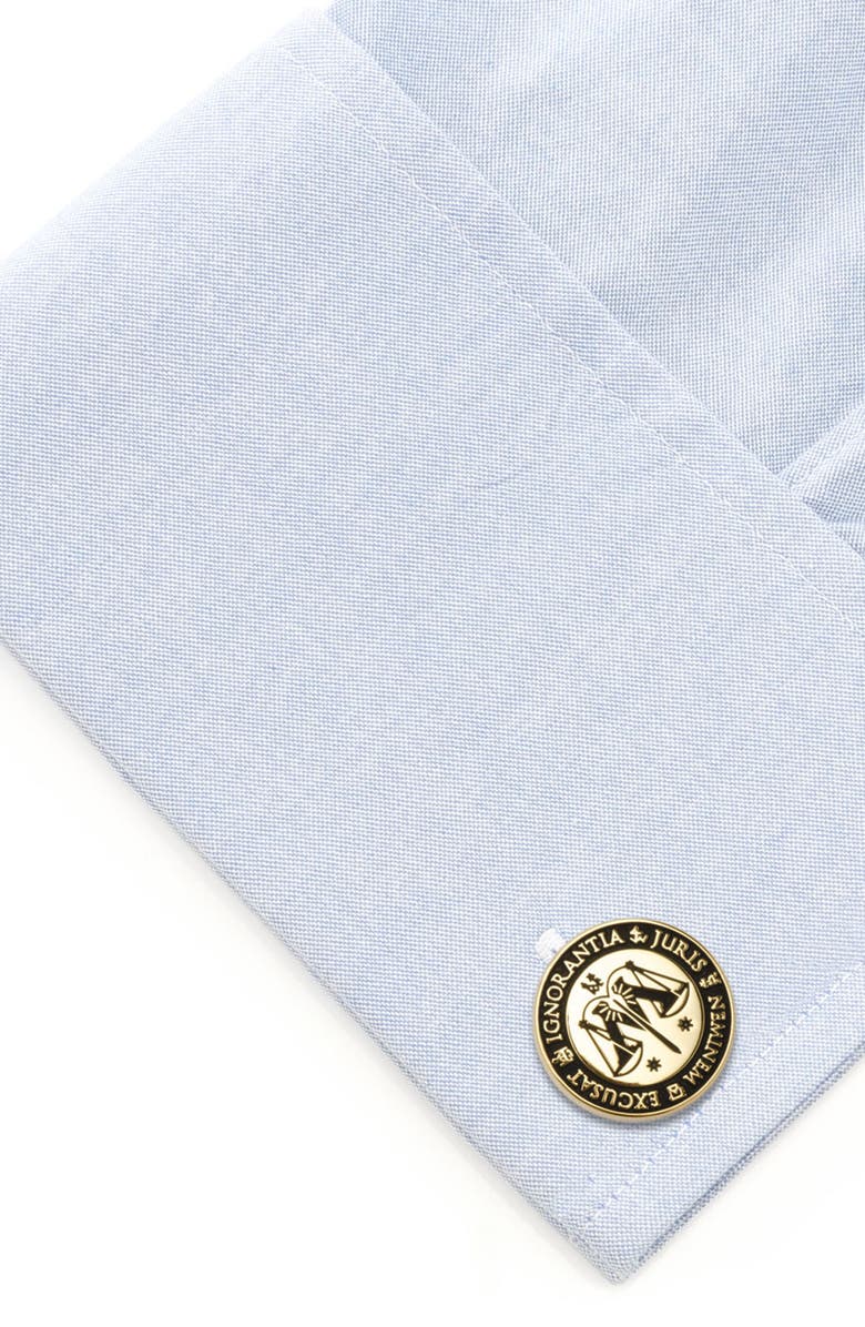 Cufflinks, Inc. Harry Potter Ministry of Magic Cuff Links, Alternate, color, Gold
