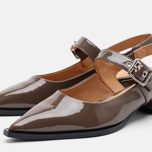 Marc Nolan Chelsea Leather Slingback Block Heels In Multi