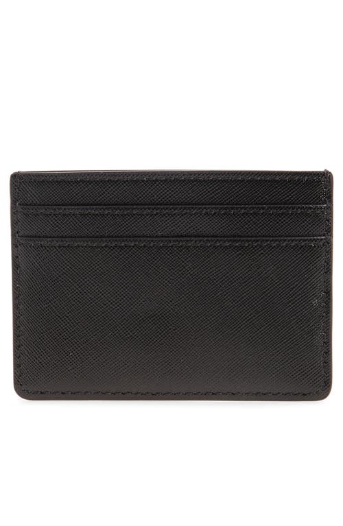 Marc Jacobs Trademarc Card Case In Black