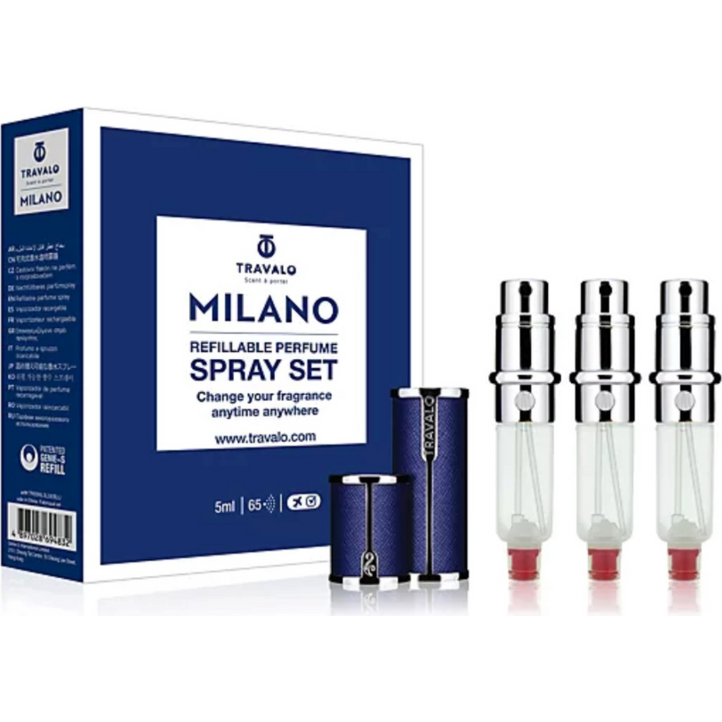 Travalo Milano Set In Blue
