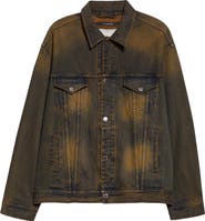 SONG FOR THE MUTE Oversize Denim Worker Jacket