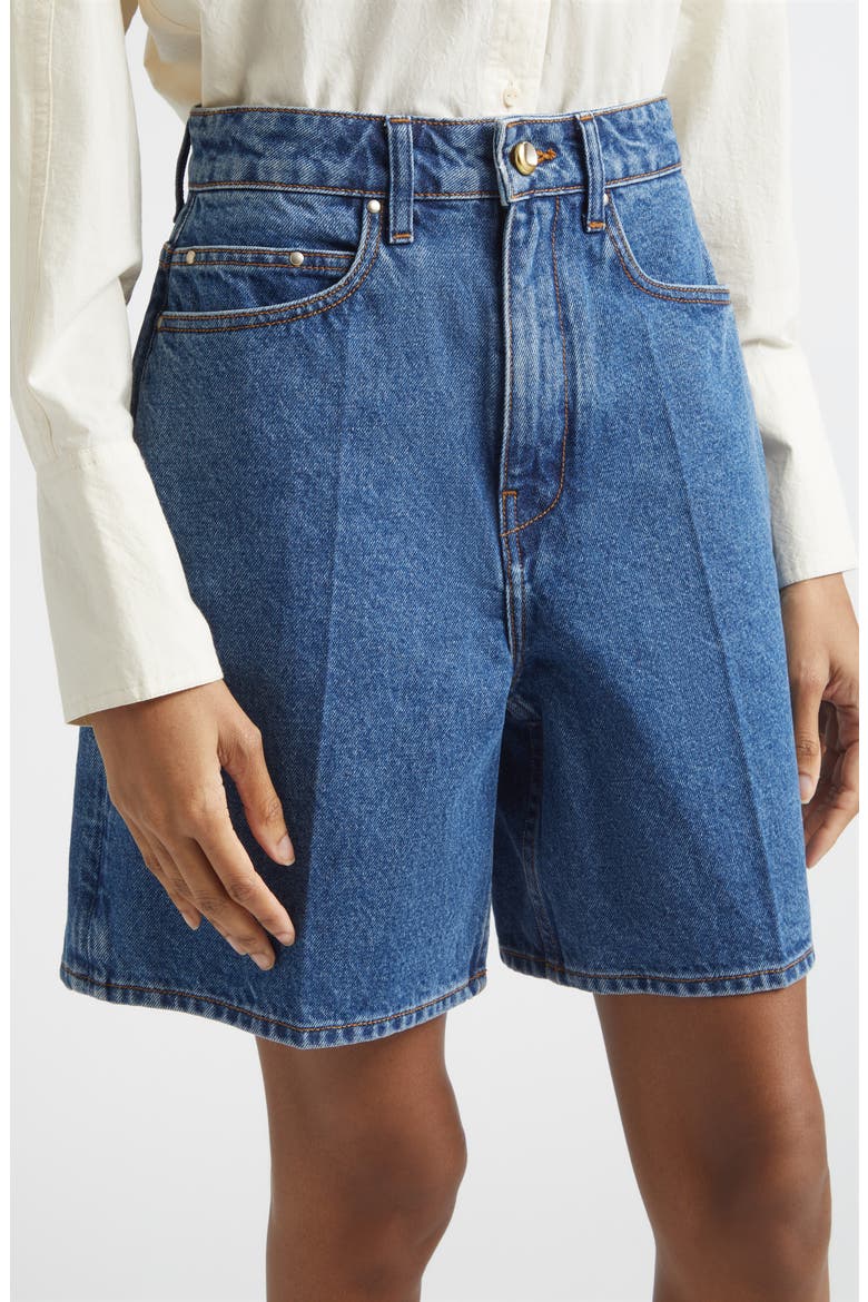 Dune Denim Bermuda Shorts, Alternate, color, HORIZON WASH