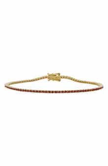 El Mar 18k Gold Ruby Tennis Bracelet
