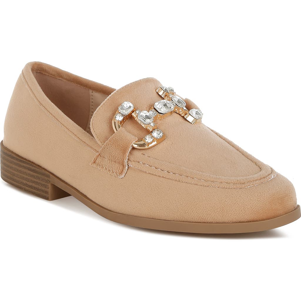 Rag & Co Maestro Bit Loafer In Beige