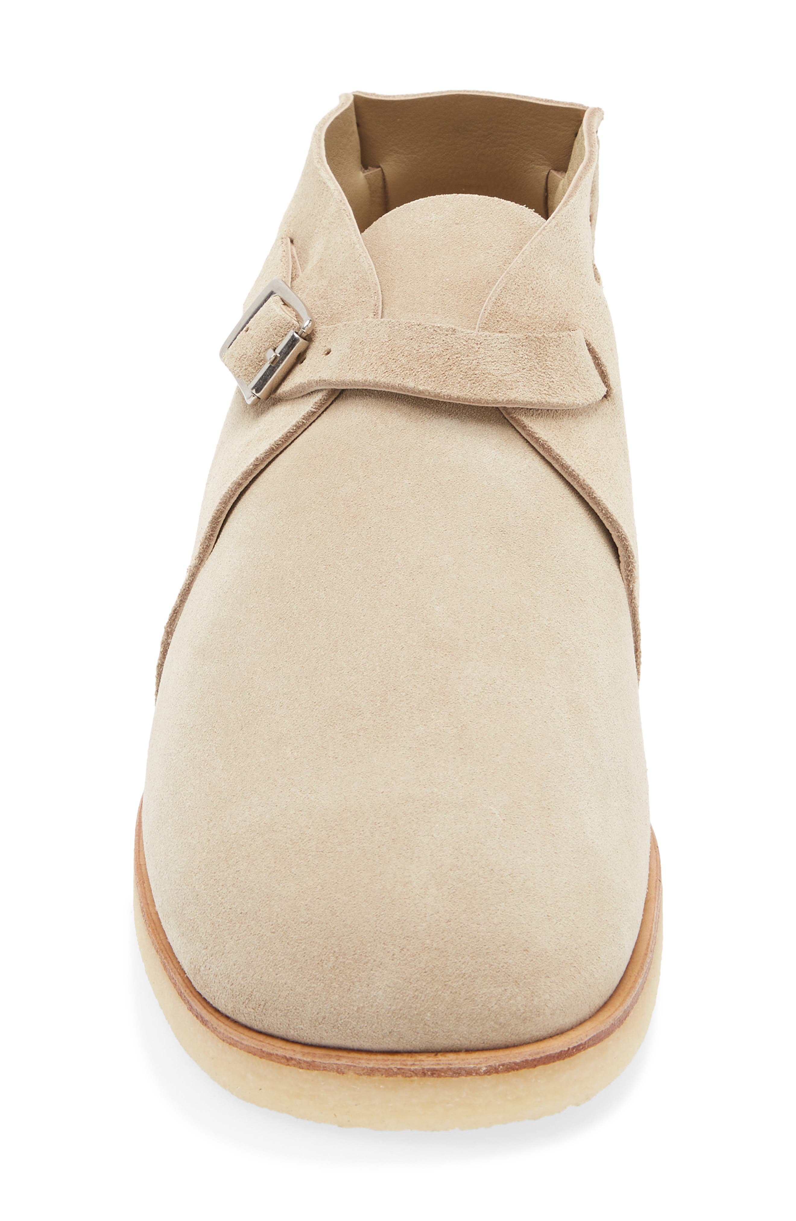 Lemaire Buckle Boot, Alternate, color, Kraft Beige