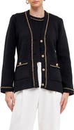 Endless Rose Trim Detail Cardigan
