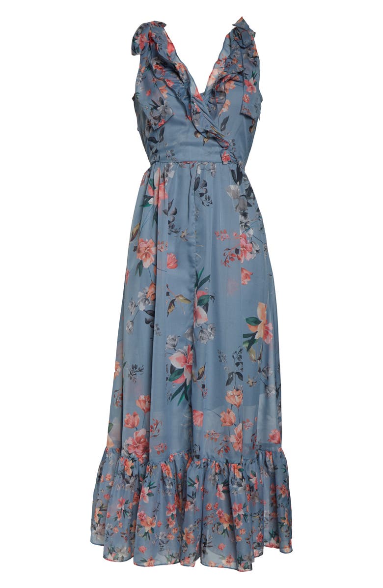 French Connection Cecile Floral Print Maxi Dress, Alternate, color,