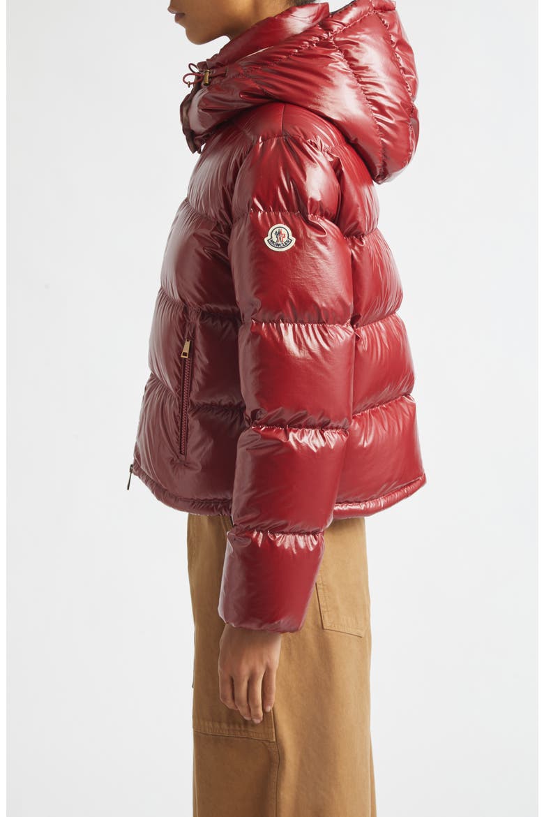Niveole Crop Down Jacket, Alternate, color, RED