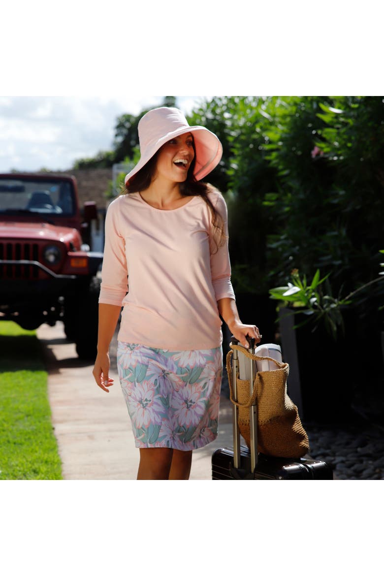 Wide Brim Sun Hat, Alternate, color, Rosewater