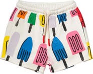 Mon Coeur Kids' Ice Pops Drawstring Sweat Shorts