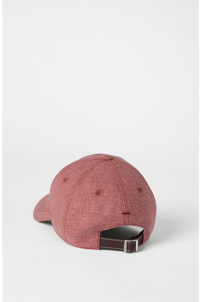 Baseball cap with embroidery, Alternate, color, Coral