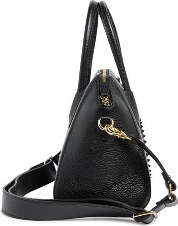 Minimi Rock Leather Top Handle Bag