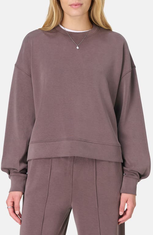 Sweaty Betty Sand Wash Cloud Sweatshirt In Brown