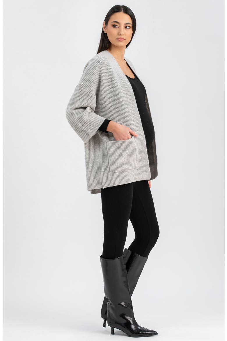 Maddy Long Sleeve Maternity Jumpsuit, Alternate, color, BLACK