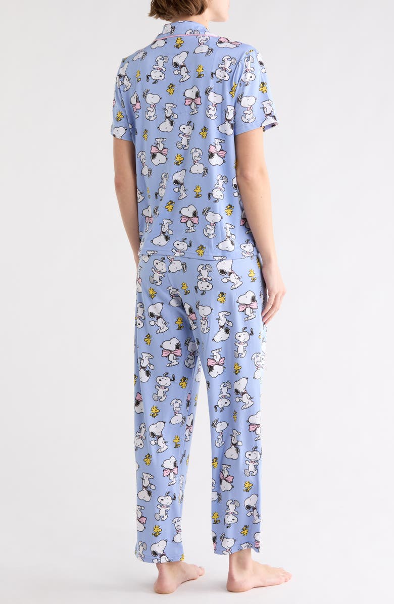PEANUTS <sup>®</sup> Long Pajamas, Alternate, color, Blue Print