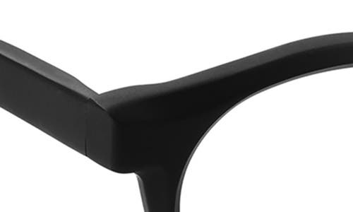 Eyebobs Come Around 47mm Round Reading Glasses In Matte Black