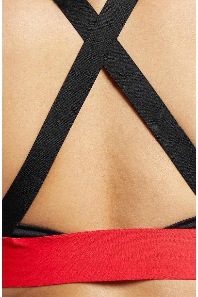 Reebok x Cardi B Bralette, Alternate, color, BLACK