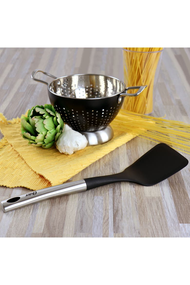 Baldwyn Stainless Steel and Nylon Turner, Alternate, color, Silver