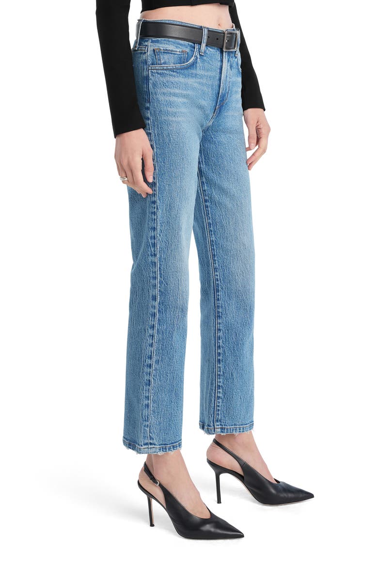 The Dot Mid Rise Straight Ankle Jeans, Alternate, color, WESTMINSTER