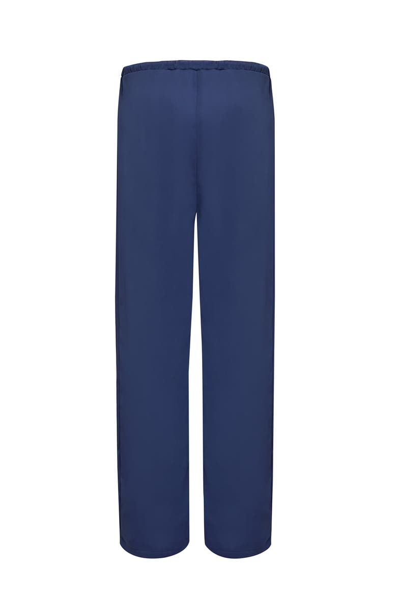 Elastic Waist Drawstring Regular Pants, Alternate, color, NAVY