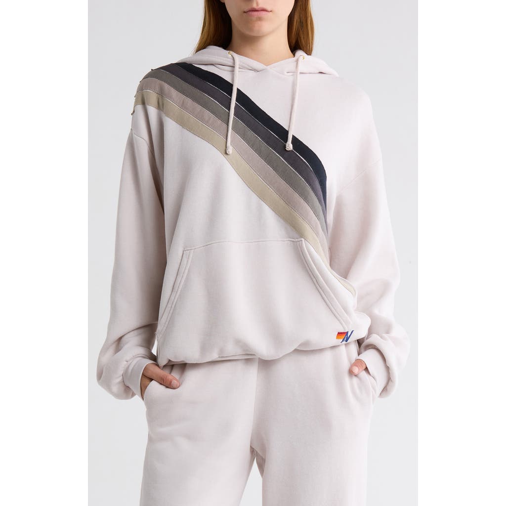Aviator Nation Cross Stripe Hoodie
