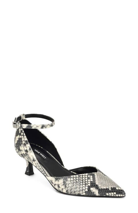 Kory Faux Leather Pointed Toe Pump
