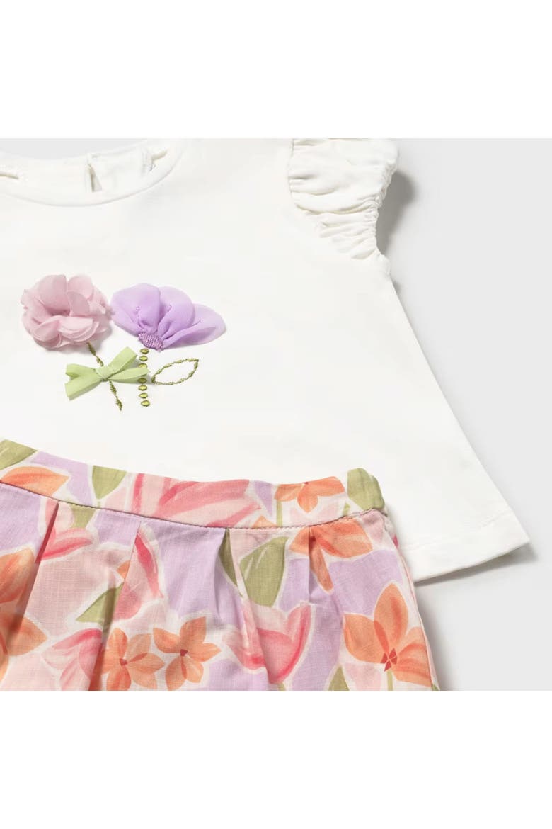 Floral Set, Alternate, color, White