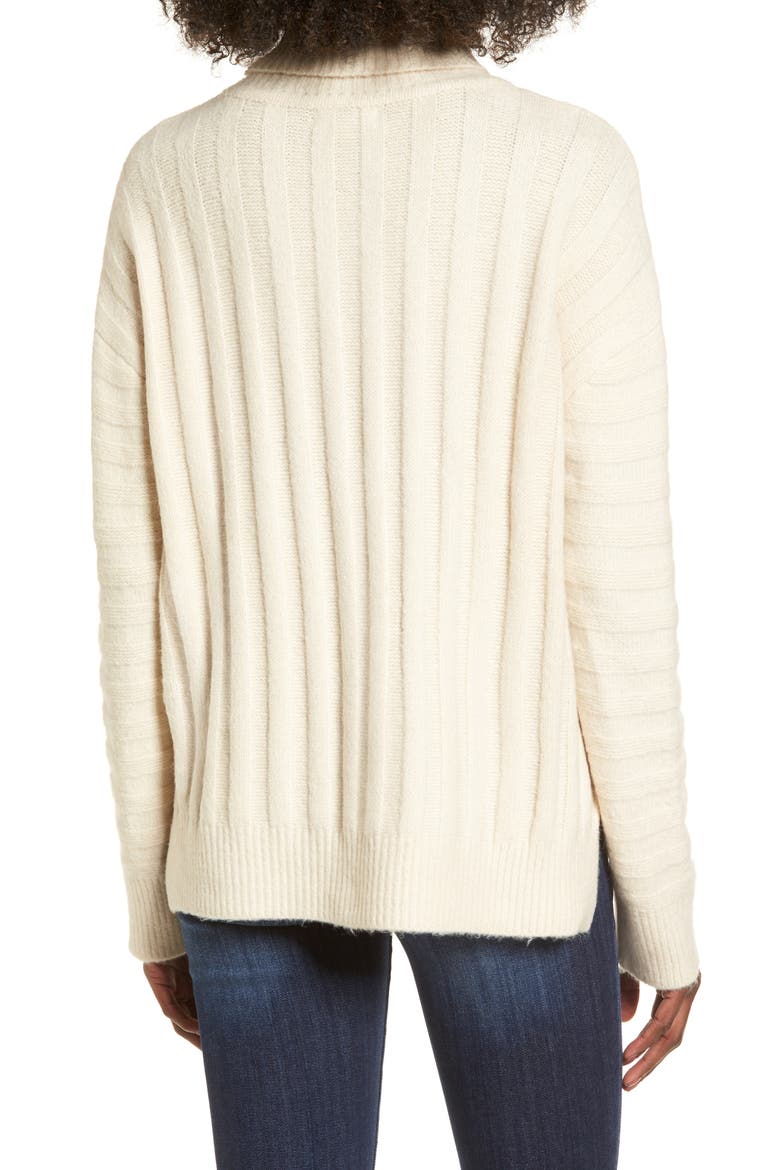 Turtleneck Sweater, Alternate, color, IVORY