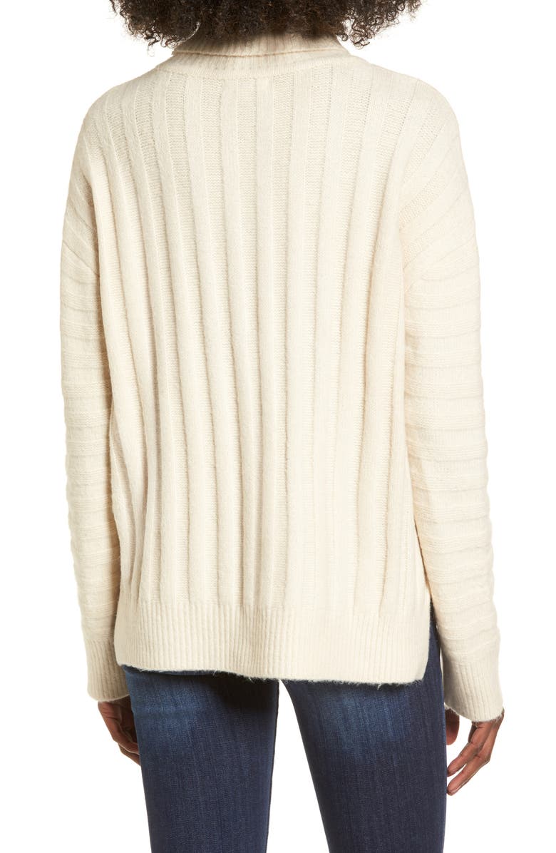 MOON RIVER Turtleneck Sweater, Alternate, color, 