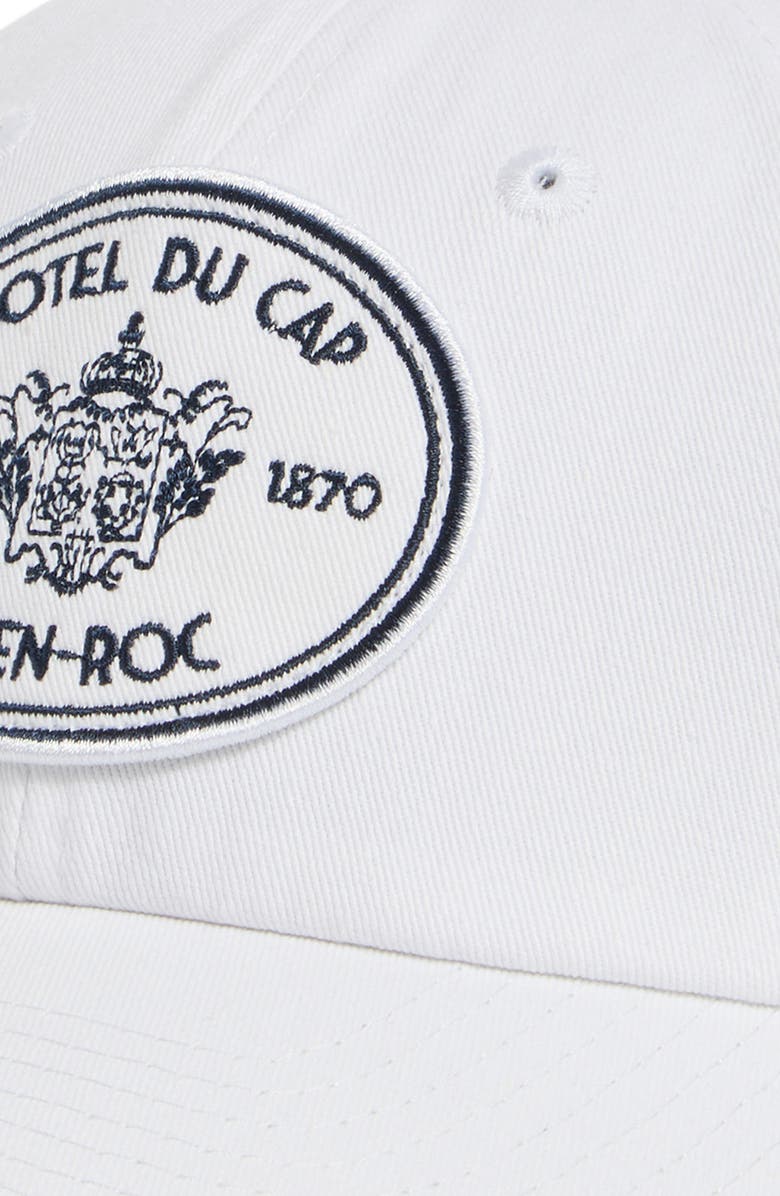 Sporty & Rich Eden Crest Baseball Cap, Alternate, color, White