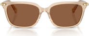 Swarovski 56mm Pillow Sunglasses