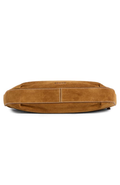 Staud Demy Convertible Leather Shoulder Bag In Brown