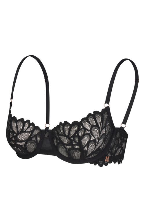Savage X Fenty Savage Not Sorry Unlined Balconette Bra In Black