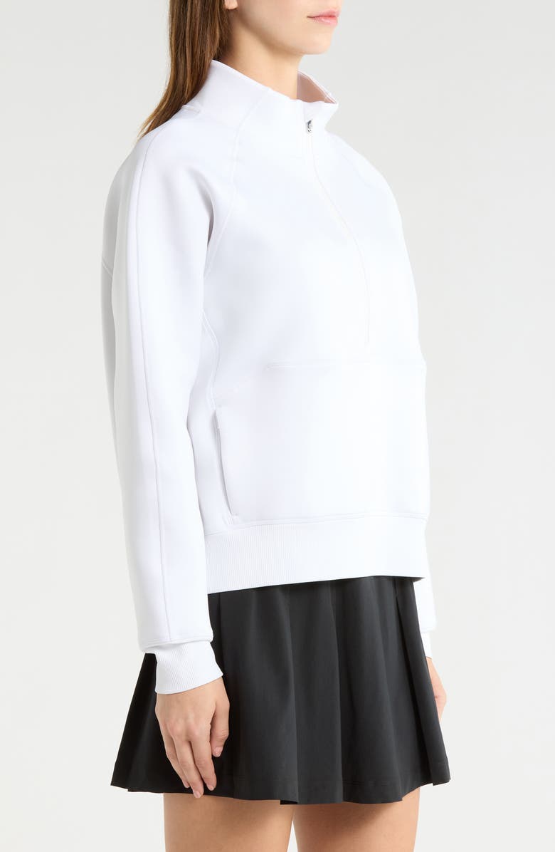 Greyson Kristina Half Zip Sweatshirt, Alternate, color, Arctic