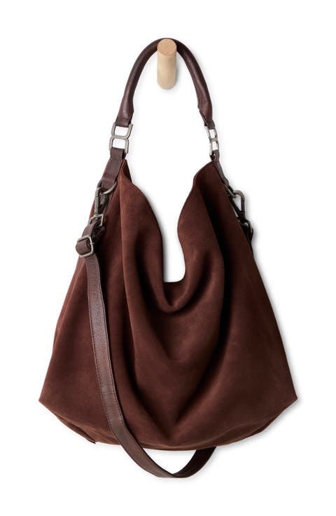 Suzie Suede Slouch Tote