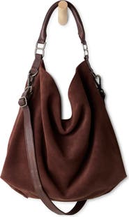 Free People Suzie Suede Slouch Tote