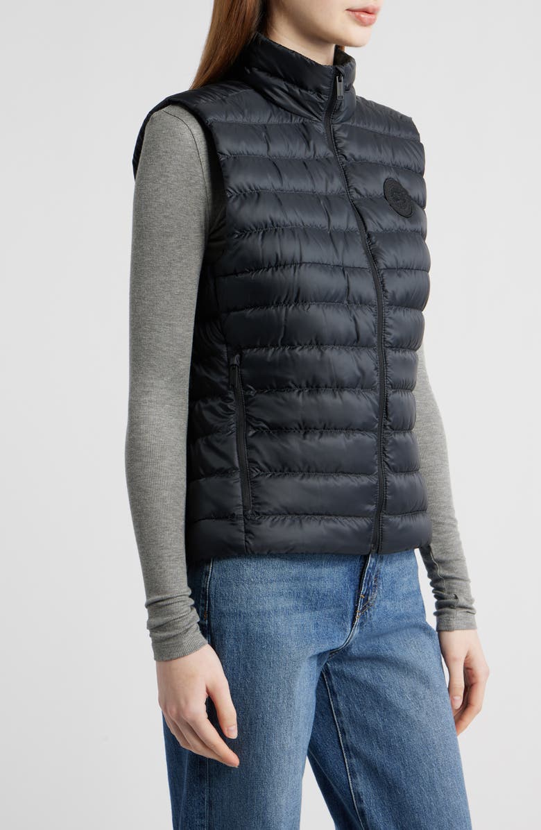 Canada Goose Aethera Quilted Ripstop 750 Fill Power Down Puffer Vest, Alternate, color, Black