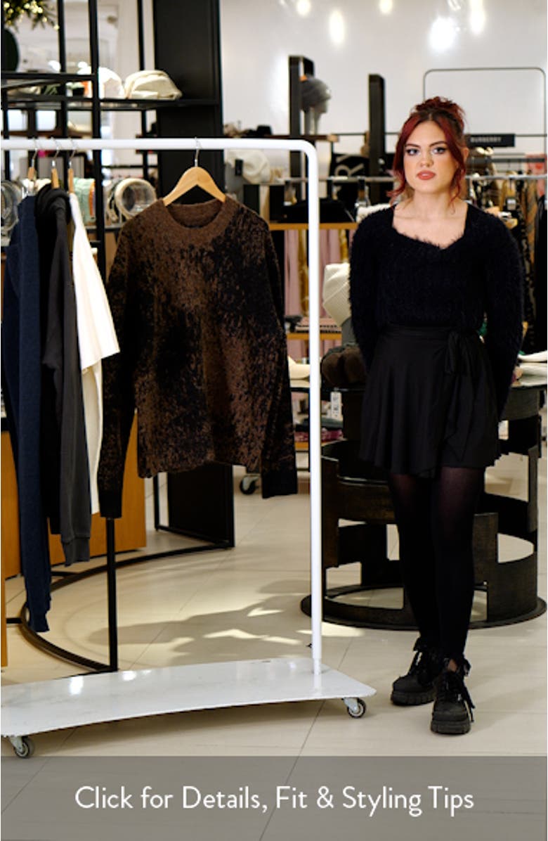 Storm Alpaca Blend Crewneck Sweater, sales video thumbnail