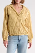 UGG® Jessamine Eyelet Hooded Pullover