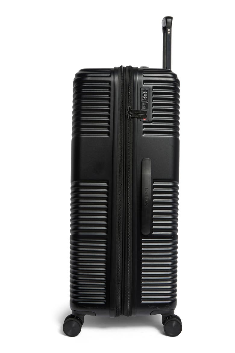 Ravia 28-Inch Hardside Spinner Luggage, Alternate, color, BLACK