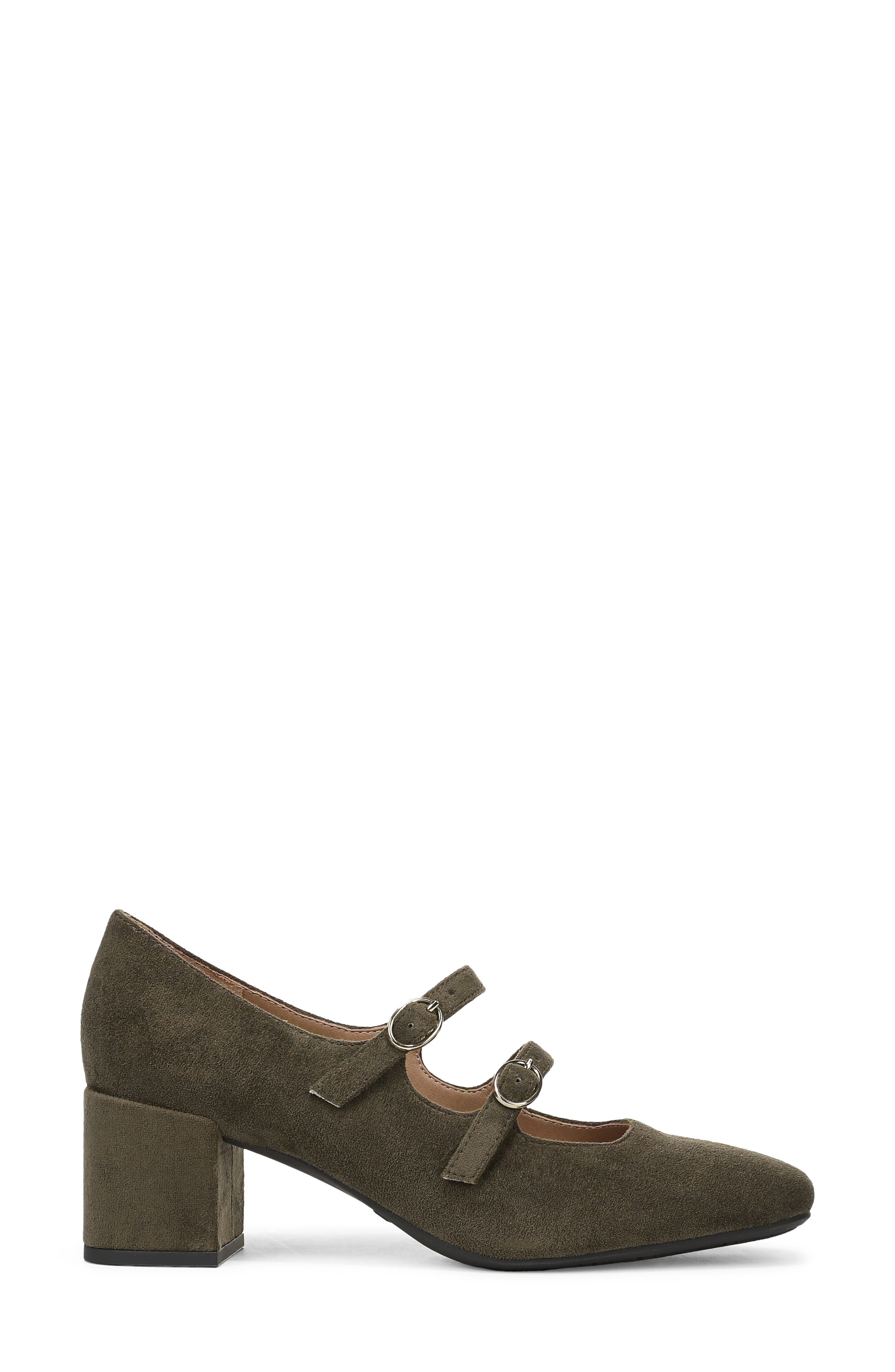 Claudette Mary Jane Pump, Alternate, color, ARMY GREEN