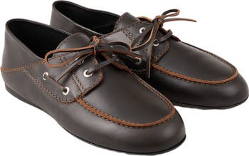 Leather loafers
