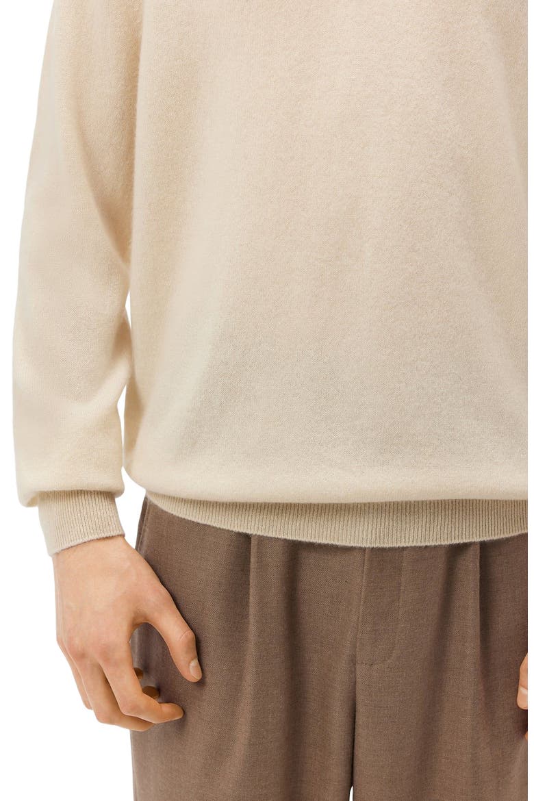 Essential Cashmere Polo Sweater, Alternate, color, off white
