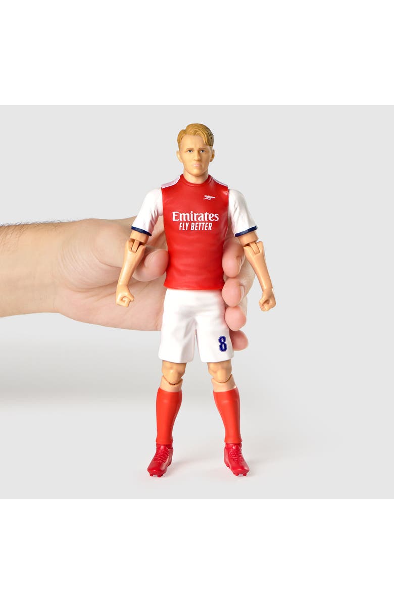 Banbo Toys SOCKERS Arsenal F.C. Martin Odegaard 8" Collectible Soccer Action Figure, Alternate, color, Red