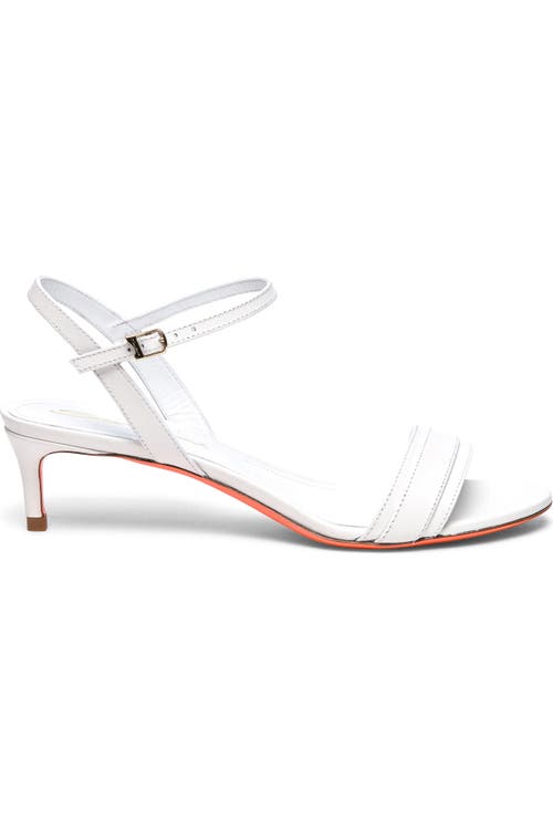 SANTONI MID-HEEL SANDAL